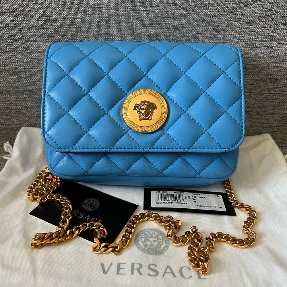 Versace Medusa Biggie Shoulder/ Crossbody Bag. New.!